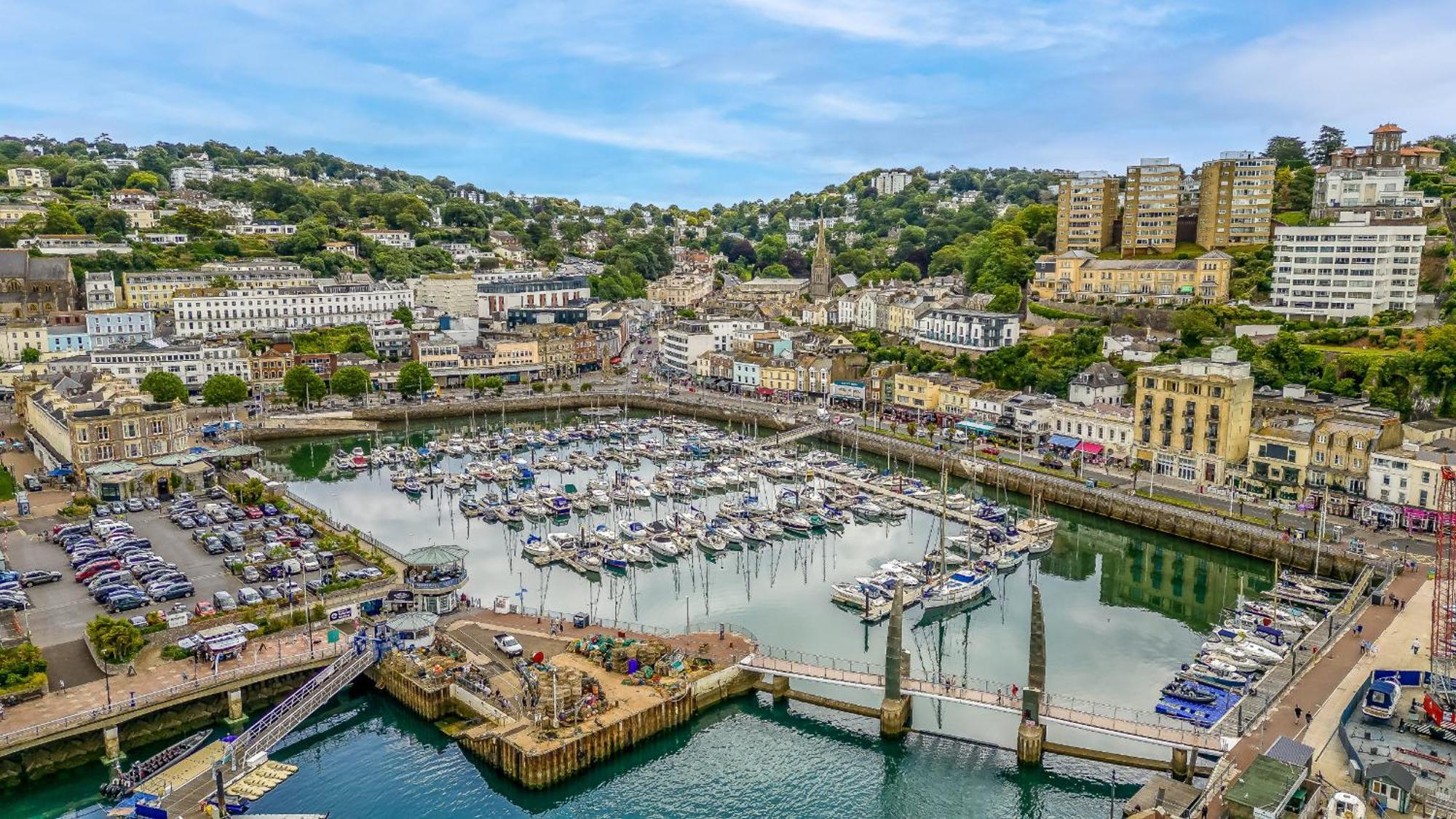 Апартаменты Harbour Breeze - Contemporary Waterside Bolthole On Torquay'S Iconic Marina Экстерьер фото